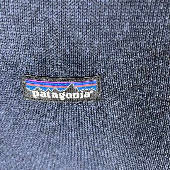 Patagonia Better Sweater Women’s Medium quarter Zip Teal Blue Thermal Pull Over - Picture 4 of 11